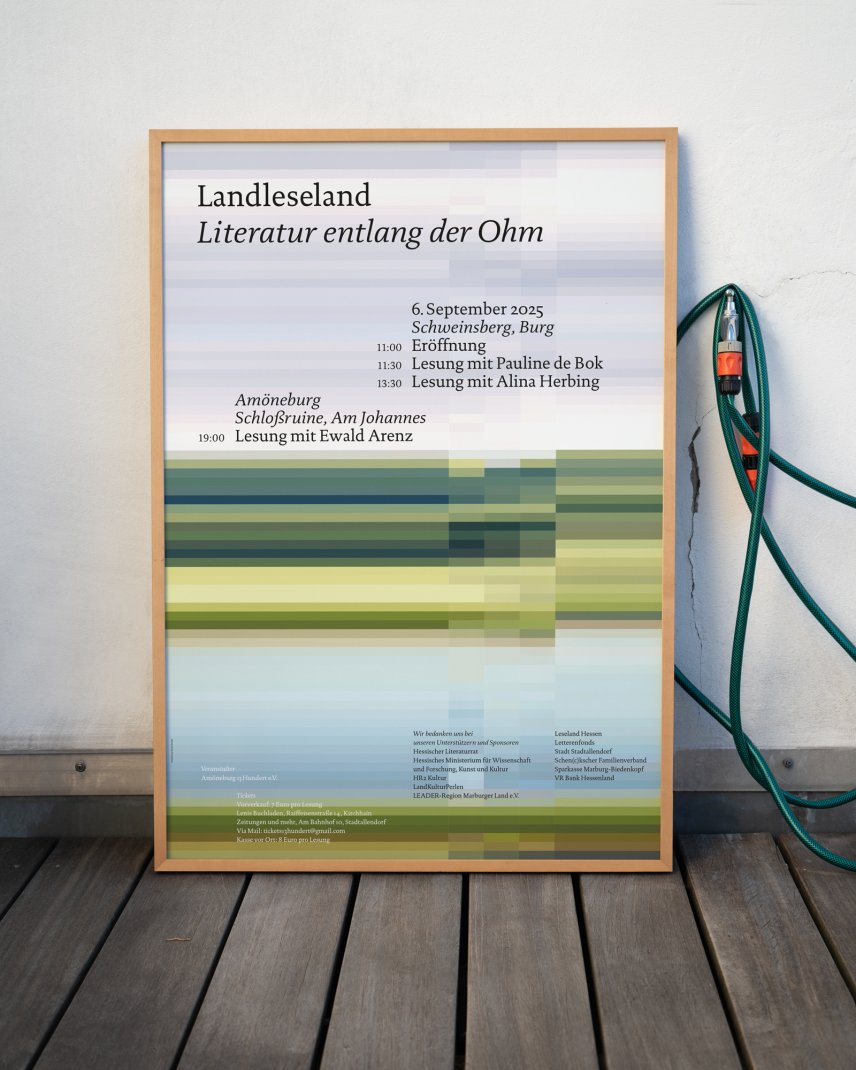 »Landleseland« Literature festival in Hesse ©2025