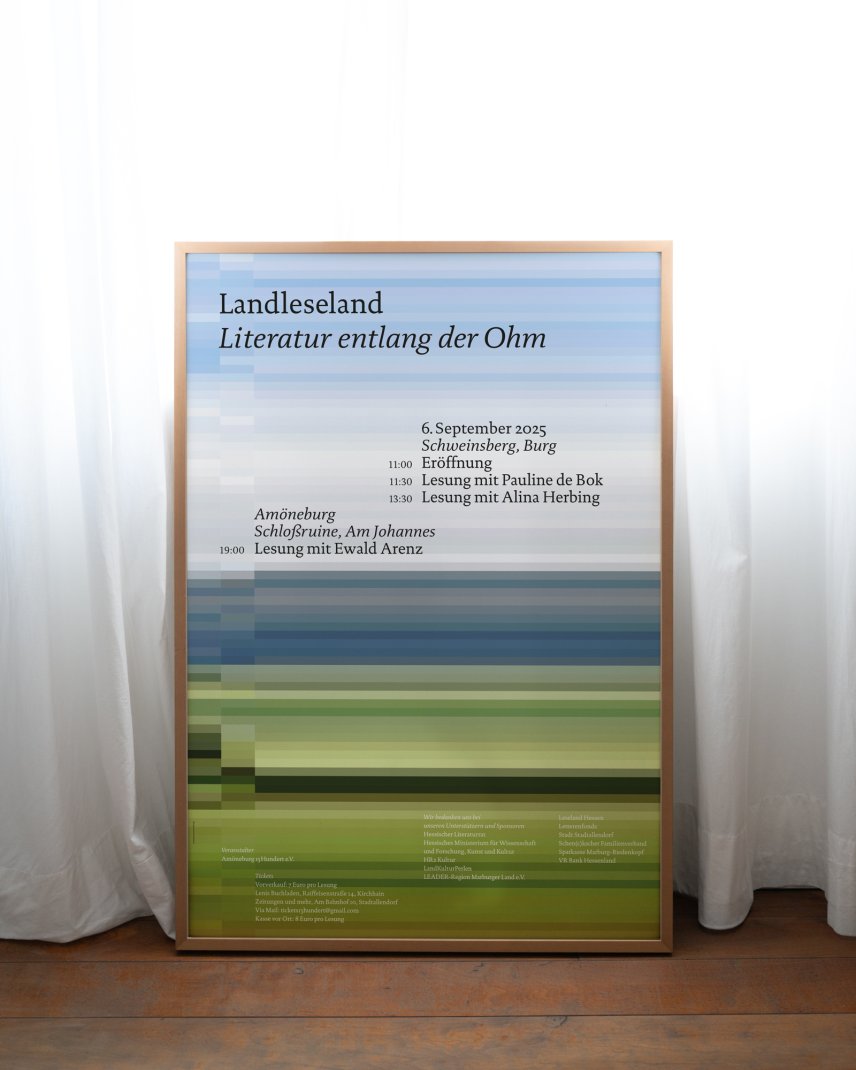 »Landleseland« Literature festival in Hesse ©2025